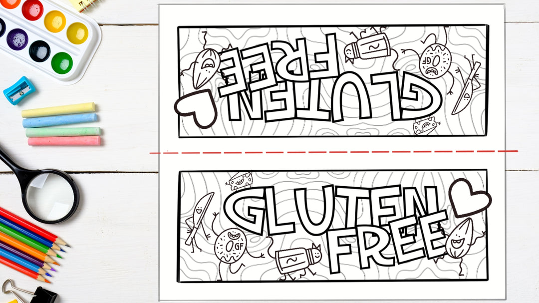 Colour-In Tabletop Labels